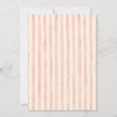 Invitation Mariage Vintage Dentelle Rose (Dos)