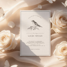 Mariage Vintage Oiseaux Noir Et Blanc