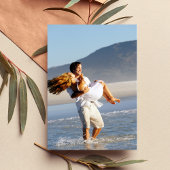 Invitation mariage vintage rétro unique