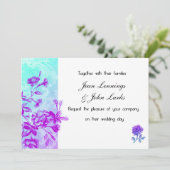 Invitation Mariage (violet) (Debout devant)