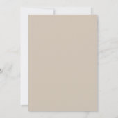 Invitation Mariage Violet Ocre Ranunculus Eucalyptus (Dos)