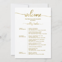 Mariage Week-end Itinéraire Simple Chic Timeline