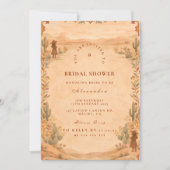 Invitation Mariage Western Désertique (Devant)