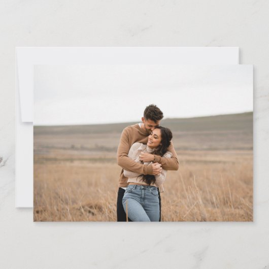 Invitation Mariage Whimsy moderne Enregistrer la date (Dos)