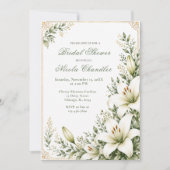 Invitation Mariage White Lily (Devant)