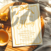 Invitation Mariage Yellow Honey