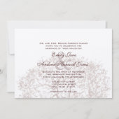 Invitation Mariages Brown (Devant)