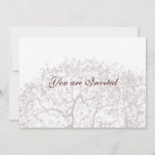 Invitation Mariages Brown (Dos)