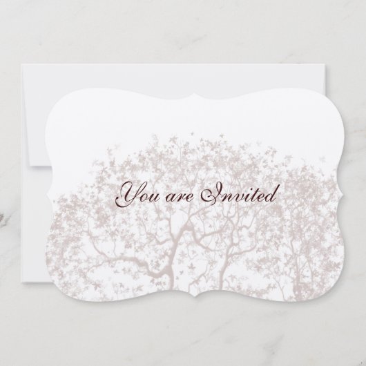 Invitation Mariages Brown (Dos)