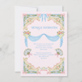 Invitation Marie Antoniette Inspired Wedding (Dos)