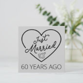 Invitation Marié Il Y A 60 Ans (Debout devant)