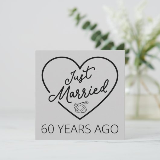 Invitation Marié Il Y A 60 Ans (Debout devant)