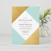 Invitation Marié moderne (Debout devant)