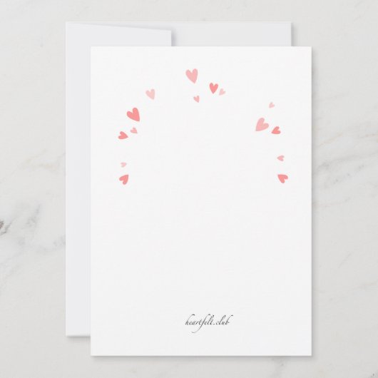 Invitation Mariée (Dos)