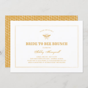 Invitation Mariée à Bee Brunch