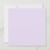 Invitation mariée à être verte élégante douche nuptiale (Dos)