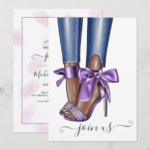 Invitation Mariée African American Fashionista