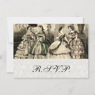 Invitation Mariée Antique Vintage Mariage