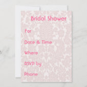 Invitation Mariée Art déco (Dos)