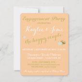 Invitation MARIÉE & CO Fête aux points polka rose et blanc (Dos)