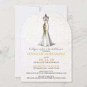 Invitation Mariée dans la Fête des mariées de fleurs de solei (Devant)