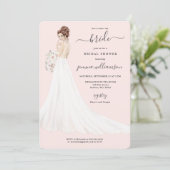 Invitation Mariée dans la Fête des mariées Lace Gown (Debout devant)
