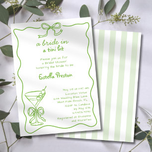 Invitation Mariée Dans Un Tout Petit Gribouillage MartinEnter
