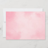 Invitation Mariée dans une Fête des mariées de voile tenant d (Dos)