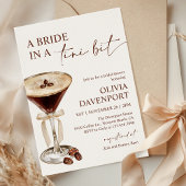 Invitation Mariée dans une Fête des mariées Tini Bit Espresso