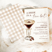 Invitation Mariée dans une Fête des mariées Tini Bit Espresso
