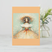 Invitation Mariée d'automne (vierge) (Debout devant)