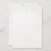 Invitation Mariée en Fête des mariées Bloom Hydrangea (Dos)