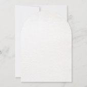 Invitation Mariée en Fête des mariées Hibiscus rose fleur (Dos)