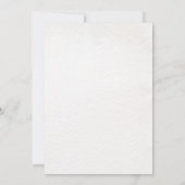 Invitation Mariée en Fête des mariées Hibiscus rose fleur (Dos)