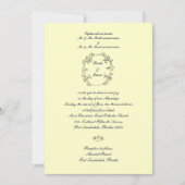 Invitation Mariée et fille (Devant)