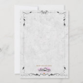 Invitation Mariée et mariée - Deux épouses Mariage - Lesbienn (Dos)