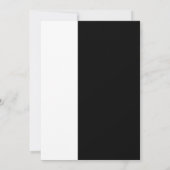 Invitation Mariée et salle de classe afro-américaine (Dos)