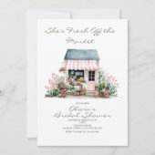 Invitation Mariée Fraîche du Marché (Devant)