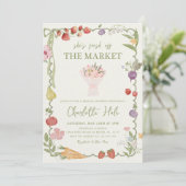 Invitation Mariée Fraîchement Sortie du Marché (Debout devant)