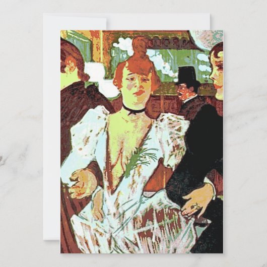 Invitation Mariée française au Mariage (Devant)