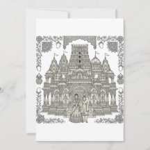 Mariée & Marié Grand Temple hindou