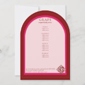 Invitation Mariée Sur Cloud Wine Napa Winery Bachelorette Par (Dos)