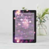 Invitation Mariés à Cœur et à Points (Debout devant)