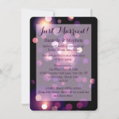 Invitation Mariés à Cœur et à Points (Devant)