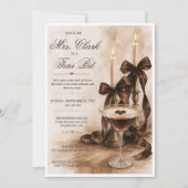 Invitation Mariés dans une petite robe de mariée Tini Bit  (Devant)