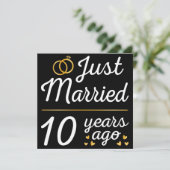 Invitation Mariés depuis 10 ans II (Debout devant)
