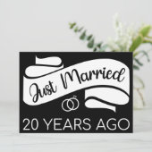 Invitation Mariés depuis 20 ans V (Debout devant)