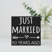 Invitation Mariés depuis 50 ans I (Debout devant)