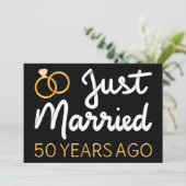 Invitation Mariés depuis 50 ans IV (Debout devant)