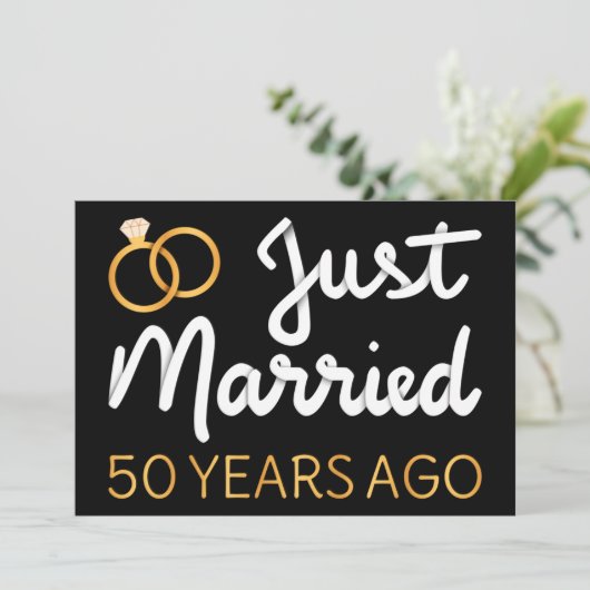 Invitation Mariés depuis 50 ans IV (Debout devant)